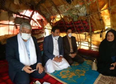 خبرنگاران واگذاری یک قطعه زمین به بانوی معلول ایرانشهری