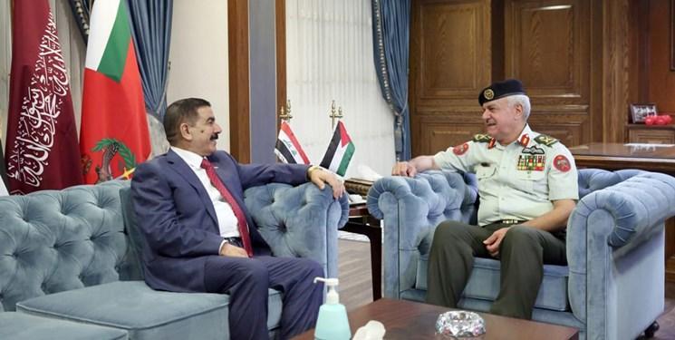 رایزنی مقامات نظامی اردن و عراق درباره تحولات منطقه