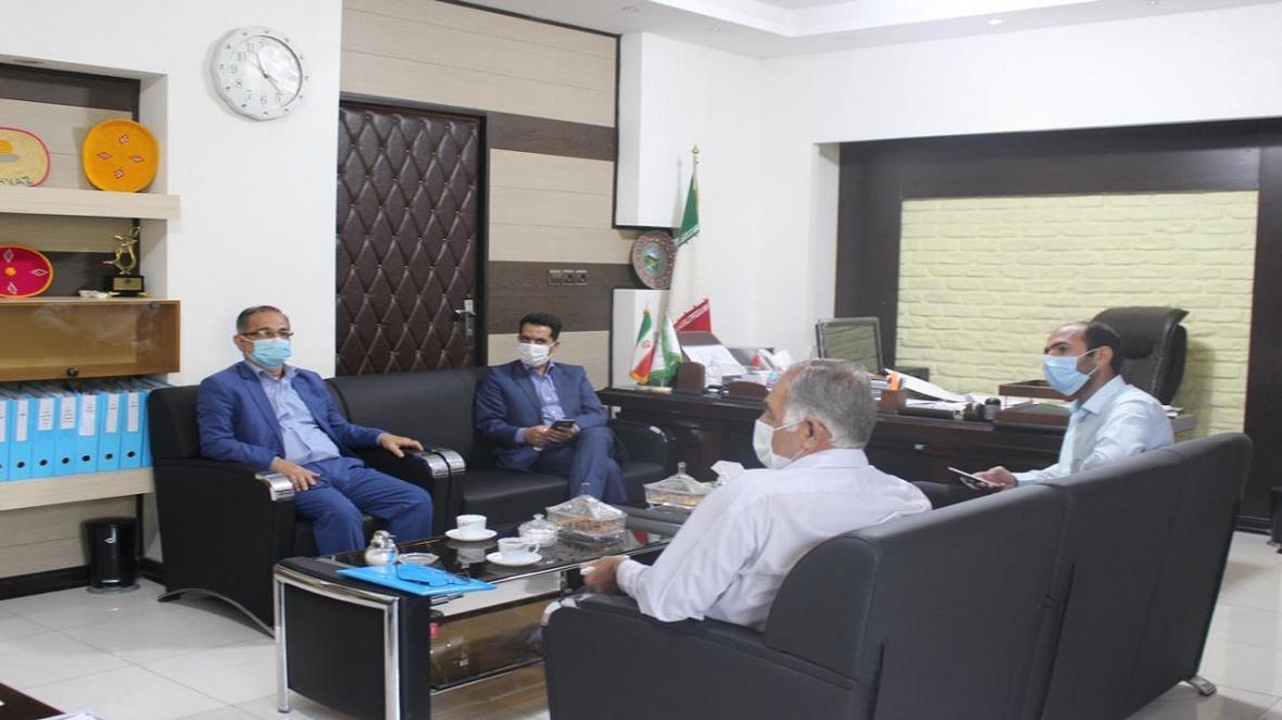 نشست مشترک دانشگاه خاتم الانبیا بهبهان با منابع طبیعی خوزستان