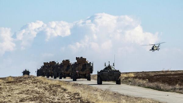 تمرینات مشترک نظامیان روسیه و ترکیه در ادلب سوریه