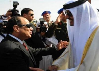 اولین تماس تلفنی امیر قطر با رییس جمهوری مصر بعد از نشست العلا