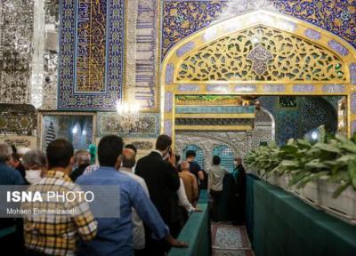 انسداد جهت زائران در روضه منوره حرم رضوی به حالت عادی بازگشت