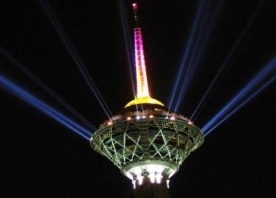 برج میلاد در صدر علاقه مندی گردشگران نوروزی تهران واقع شده است