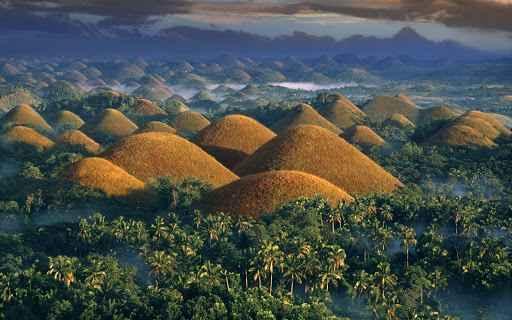 تور ارزان فیلیپین: تپه های شکلاتی جاذبه زیبای کشور فیلیپین