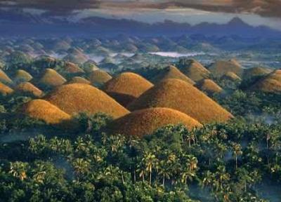 تور ارزان فیلیپین: تپه های شکلاتی جاذبه زیبای کشور فیلیپین