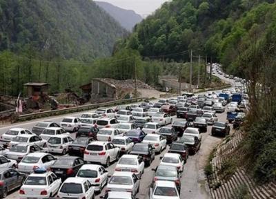 ترافیک سنگین در محور چالوس ، آخرین شرایط ترافیکی در جاده های کشور