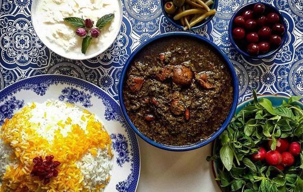 طرز تهیه قرمه سبزی